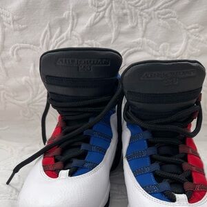 Jordan Kids Sneakers - Black, Red, Blue, and White